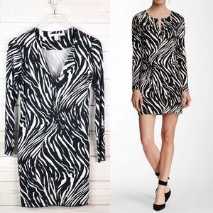 Diane Von Furstenburg Reina Tiger Caftan Dress